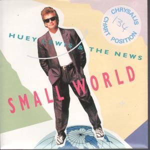 Huey Lewis And The News - Small World - 7 Inch
