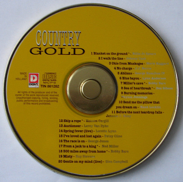 Various Artists - Country Gold - Cd