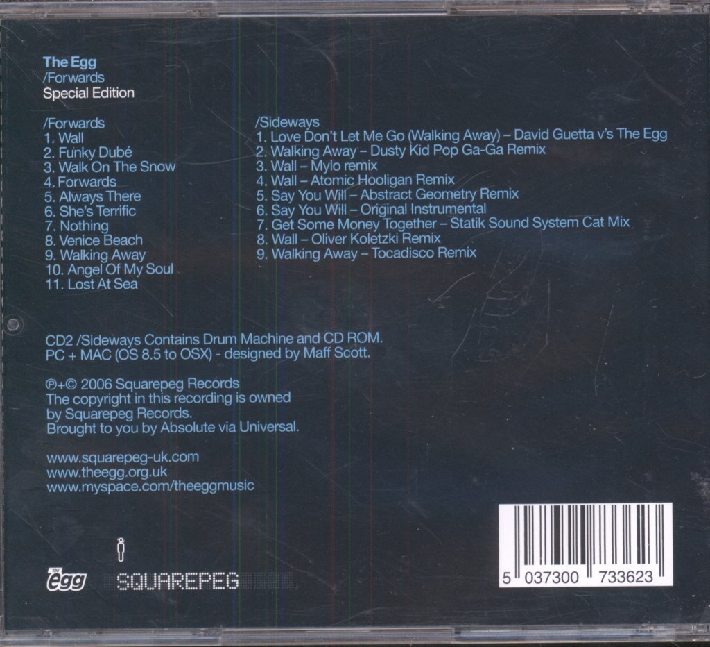 Egg - Forwards - Cd