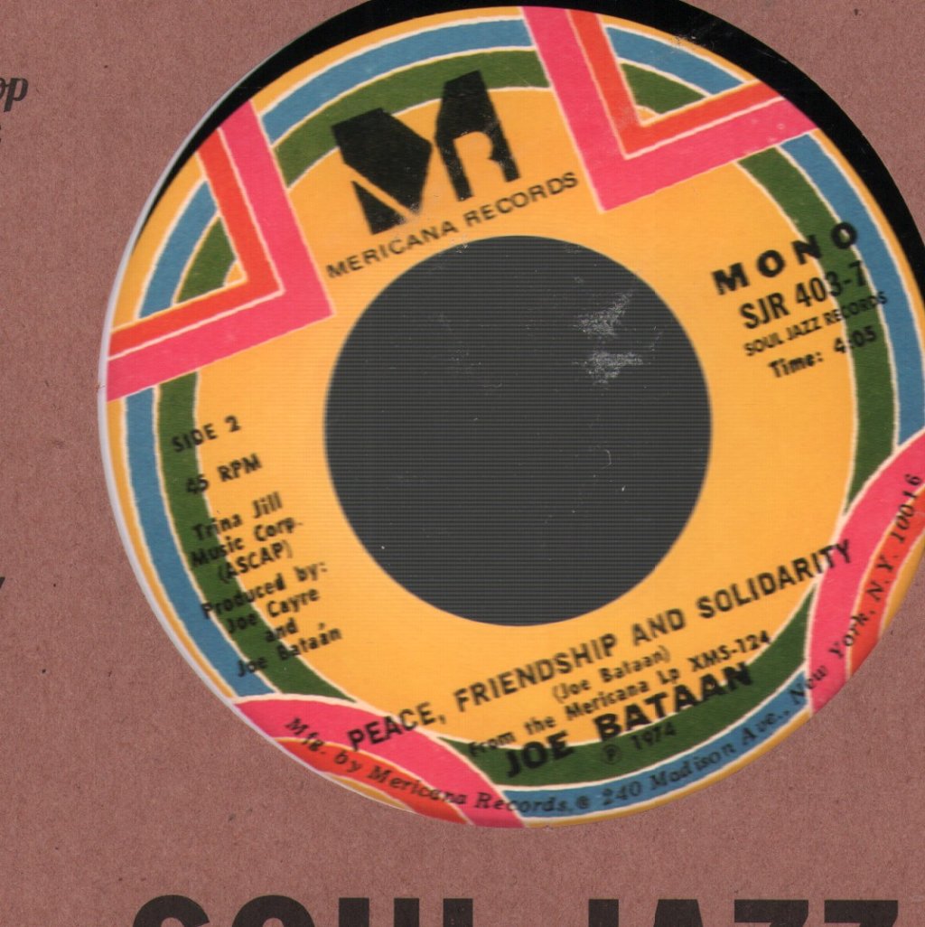 Joe Bataan - Latin Strut - 7 Inch