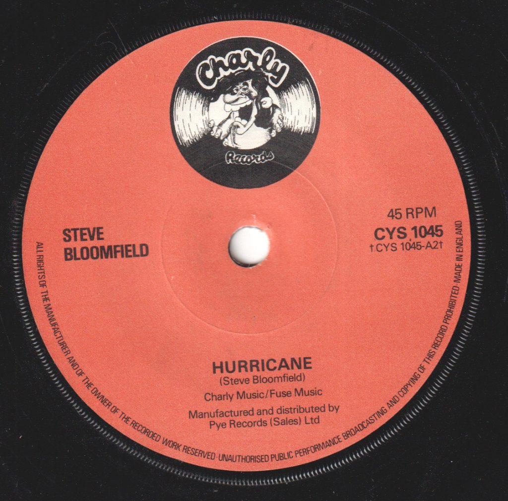 Freddie Fingers Lee/Steeve Bloomfield - One Eyed Boogie Boy/Hurricane - 7 Inch