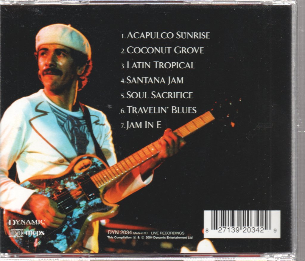 Santana - Soul Sacrifice Live - Cd