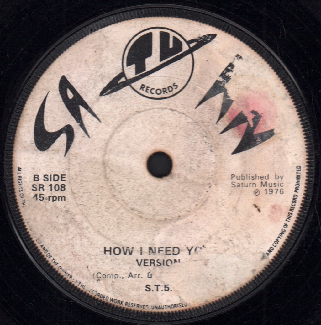 Samantha Rose / Les All Stars - How I Need You - 7 Inch