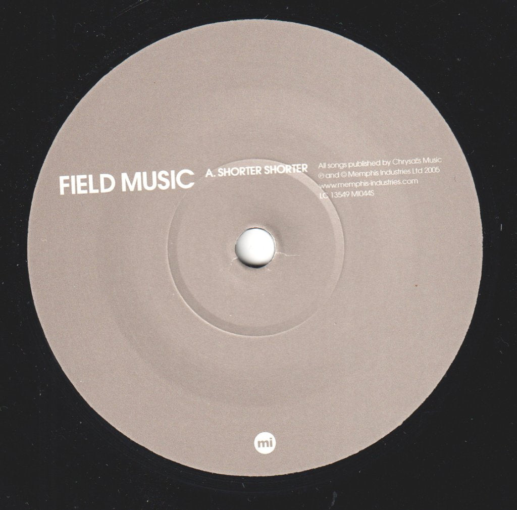 Field Music - Shorter Shorter - 7 Inch