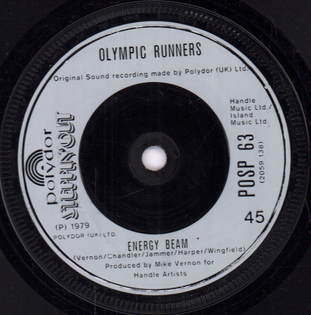 Olympic Runners - Bitch - 7 Inch