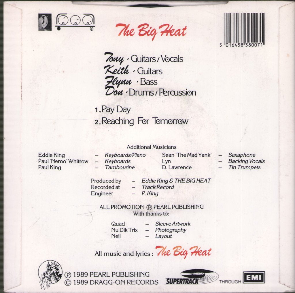 Big Heat - Pay Day - 7 Inch