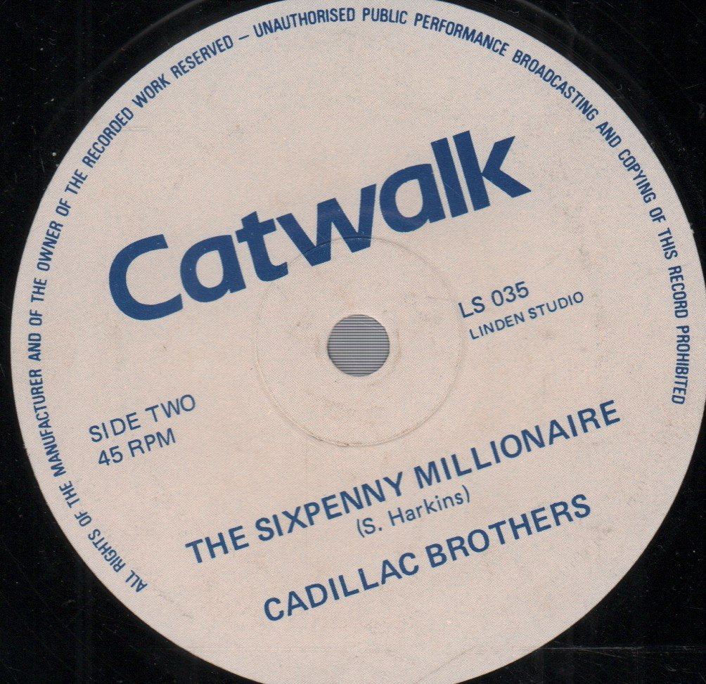 Cadillac Brothers - All Too Bad - 7 Inch