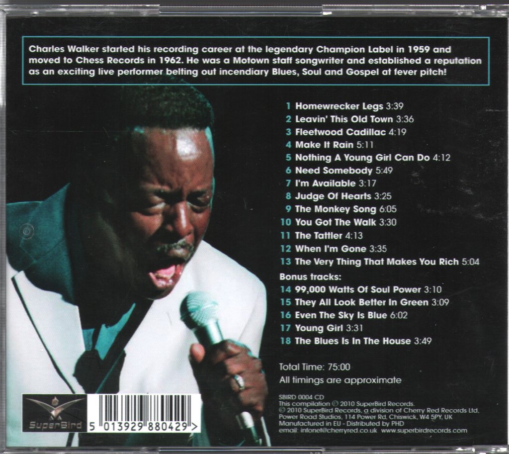 Charles Walker - I'm Available - Cd