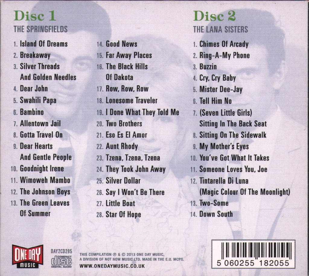 Springfields - Introducing The Springfields - Double Cd