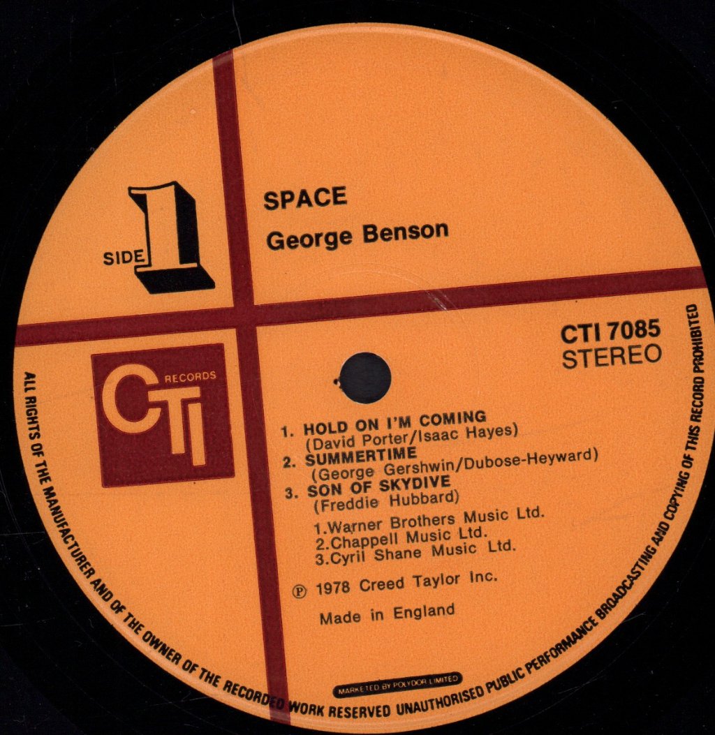 George Benson - Space - Lp