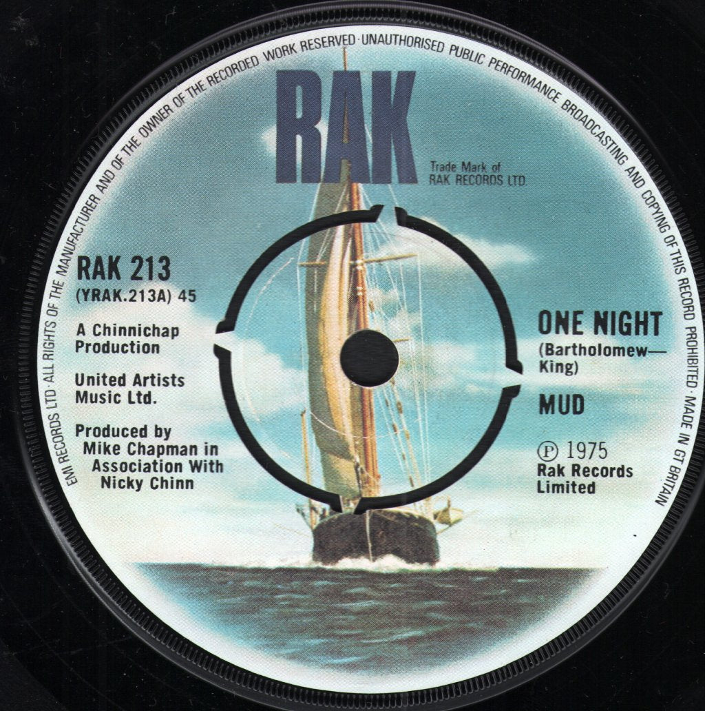 Mud - One Night - 7 Inch