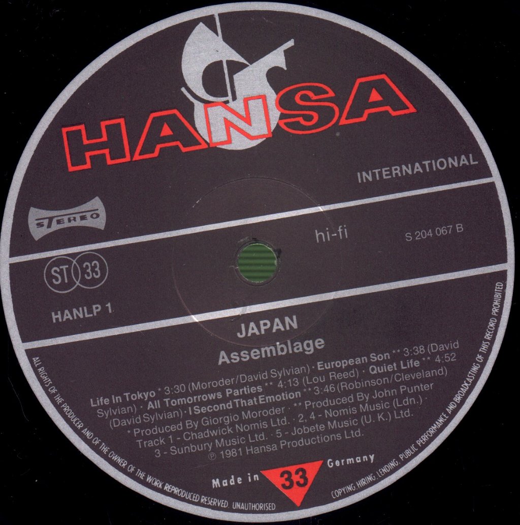 Japan - Assemblage - Lp