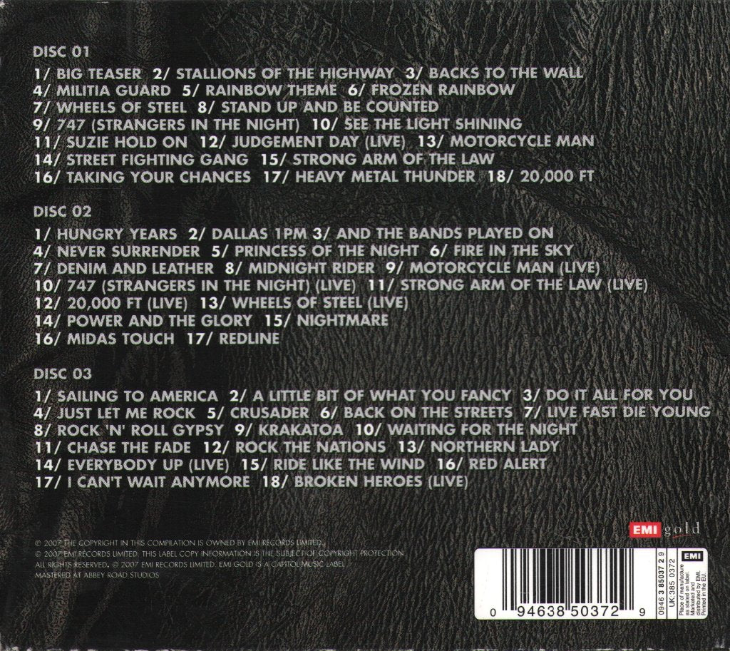 Saxon - Very Best Of: 1979 - 1988 - Triple Cd