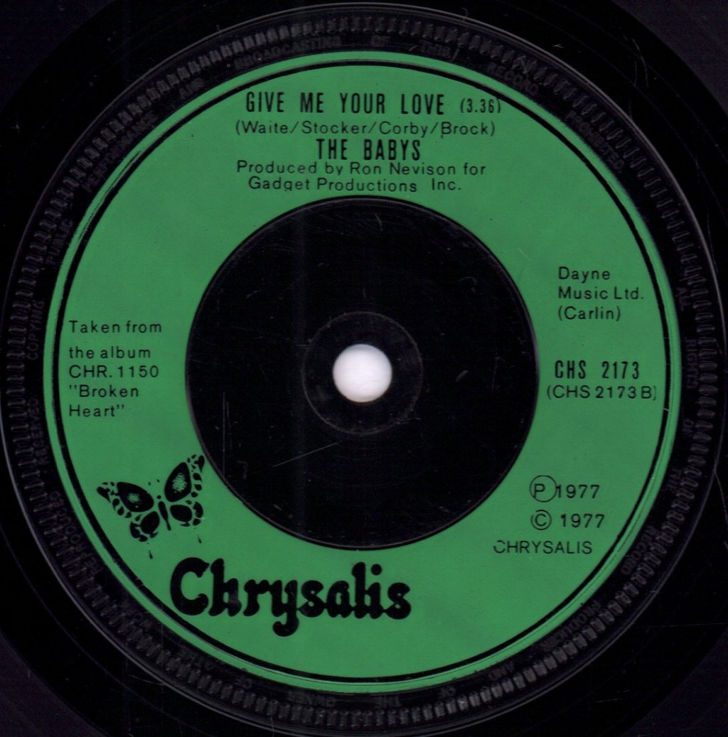 Babys - Isn't It Time - 7 Inch