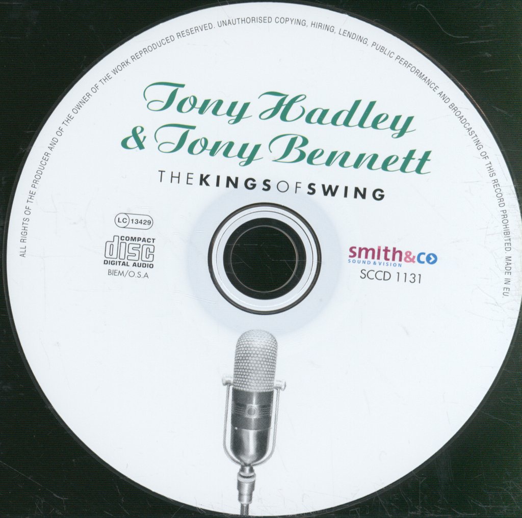 Tony Hadley And Tony Bennett - Kings Of Swing - Cd
