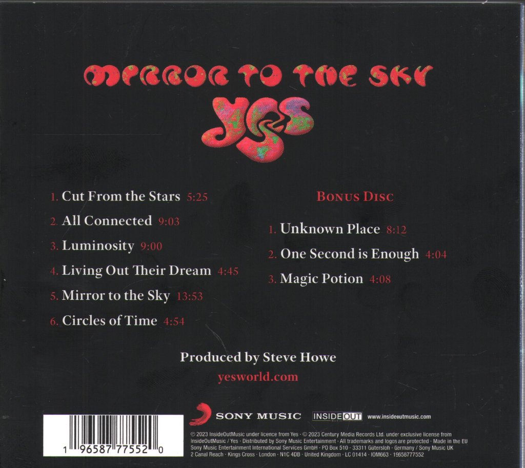 Yes - Mirror To The Sky - Cd Set