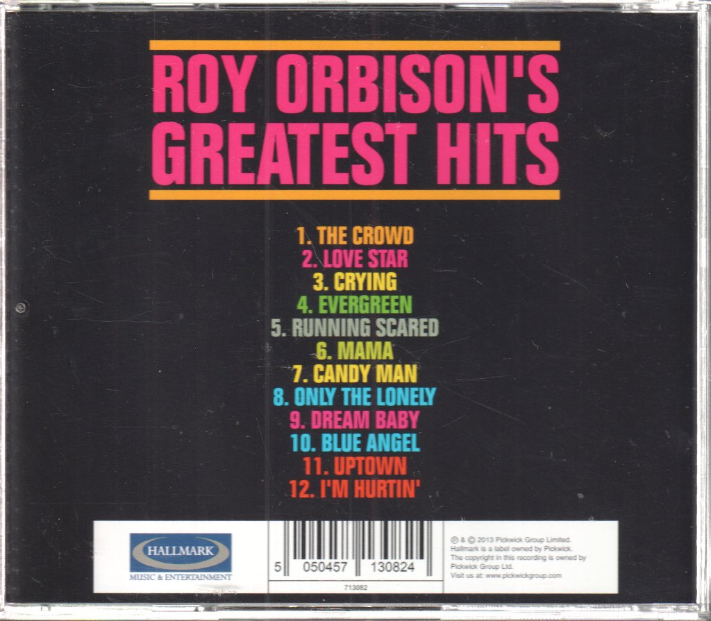 Roy Orbison - Roy Orbison's Greatest Hits - Cd