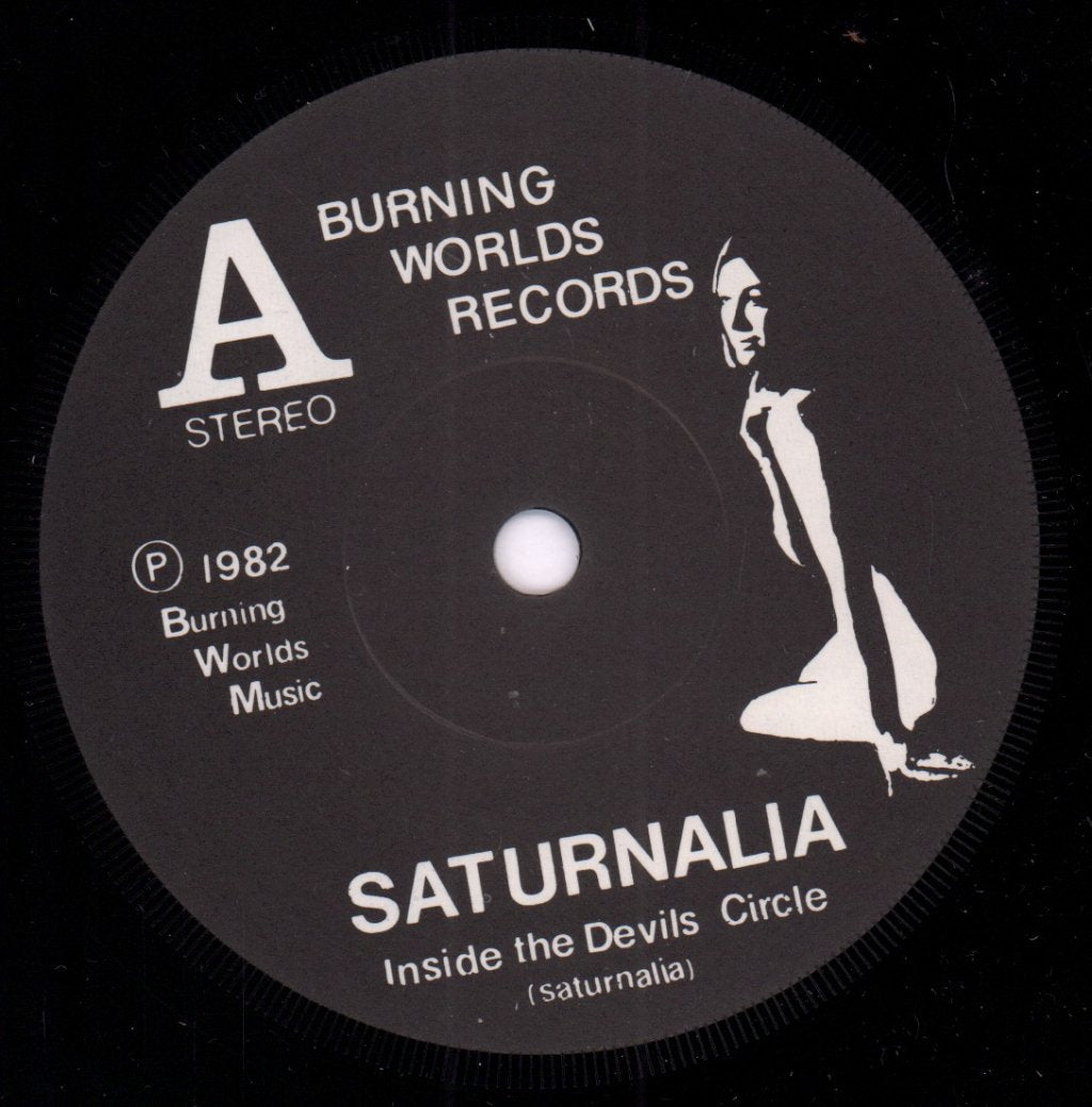 Saturnalia (80'S New Wave Group) - Inside The Devils Circle - 7 Inch