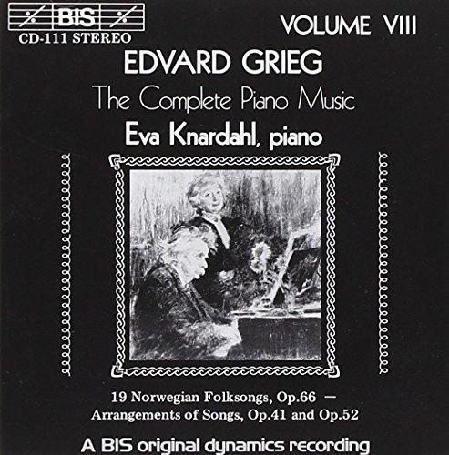 Eva Knardahl - Complete Piano Music - Vol. 8 - Cd