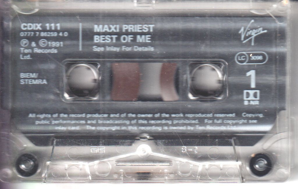 Maxi Priest - Best Of Me - Cassette