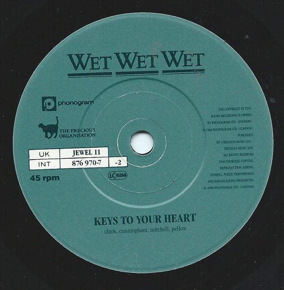 Wet Wet Wet - Hold Back The River - 7 Inch