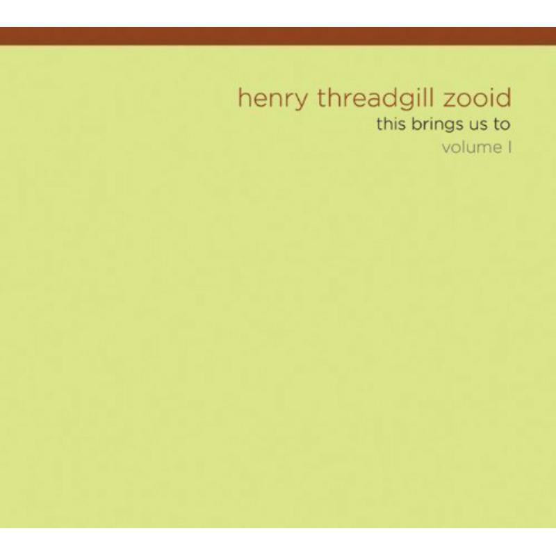 Henry Threadgill - This Brings Us To Vol.1 - Cd
