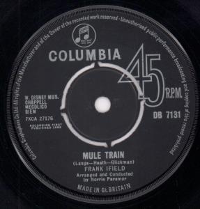 Frank Ifield - Mule Train - 7 Inch