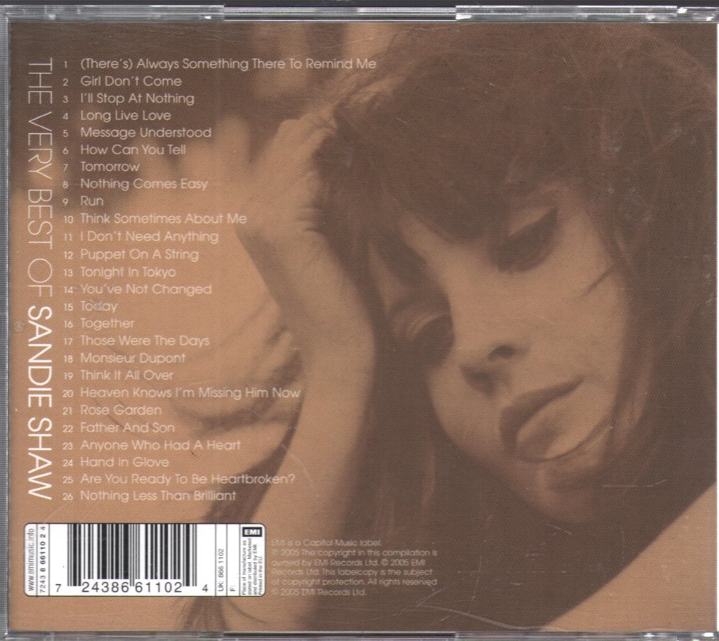 Sandie Shaw - Very Best Of Sandie Shaw - Cd