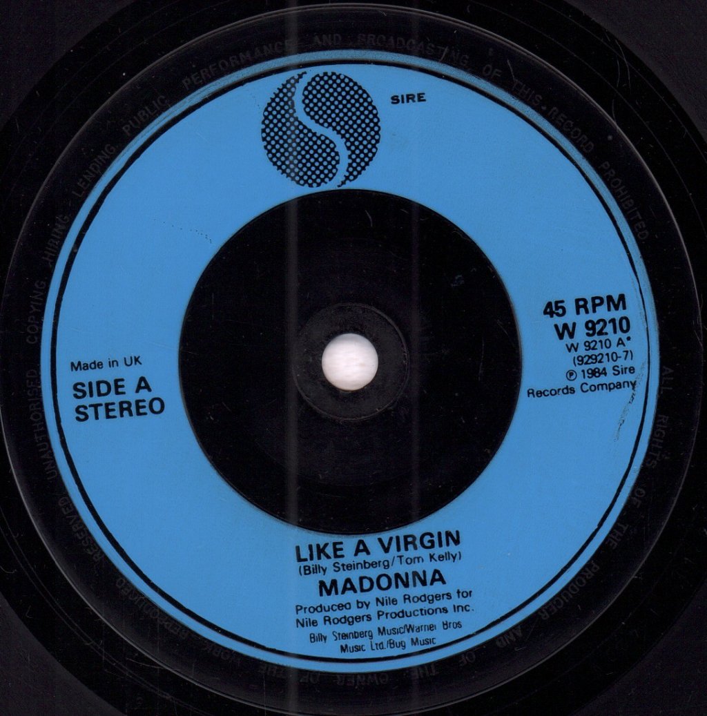 Madonna - Like A Virgin - 7 Inch