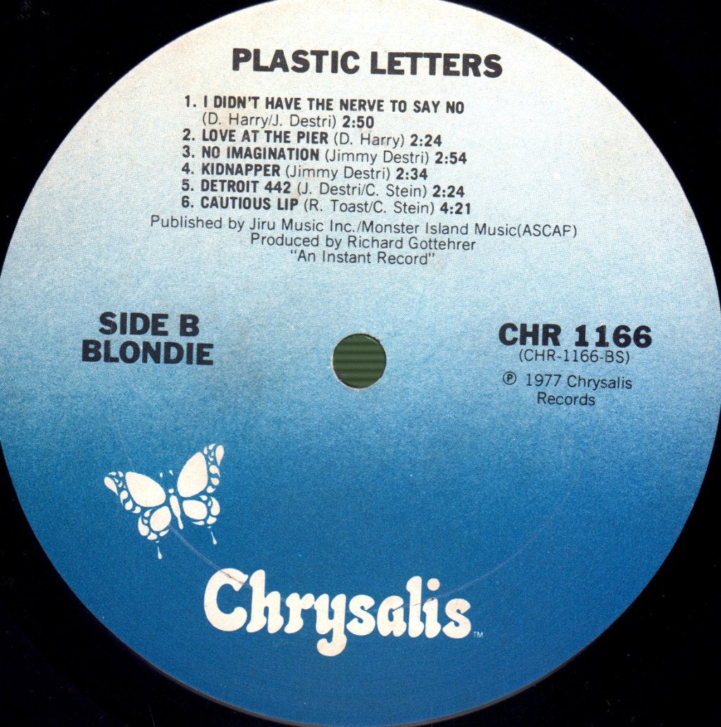 Blondie - Plastic Letters - Lp