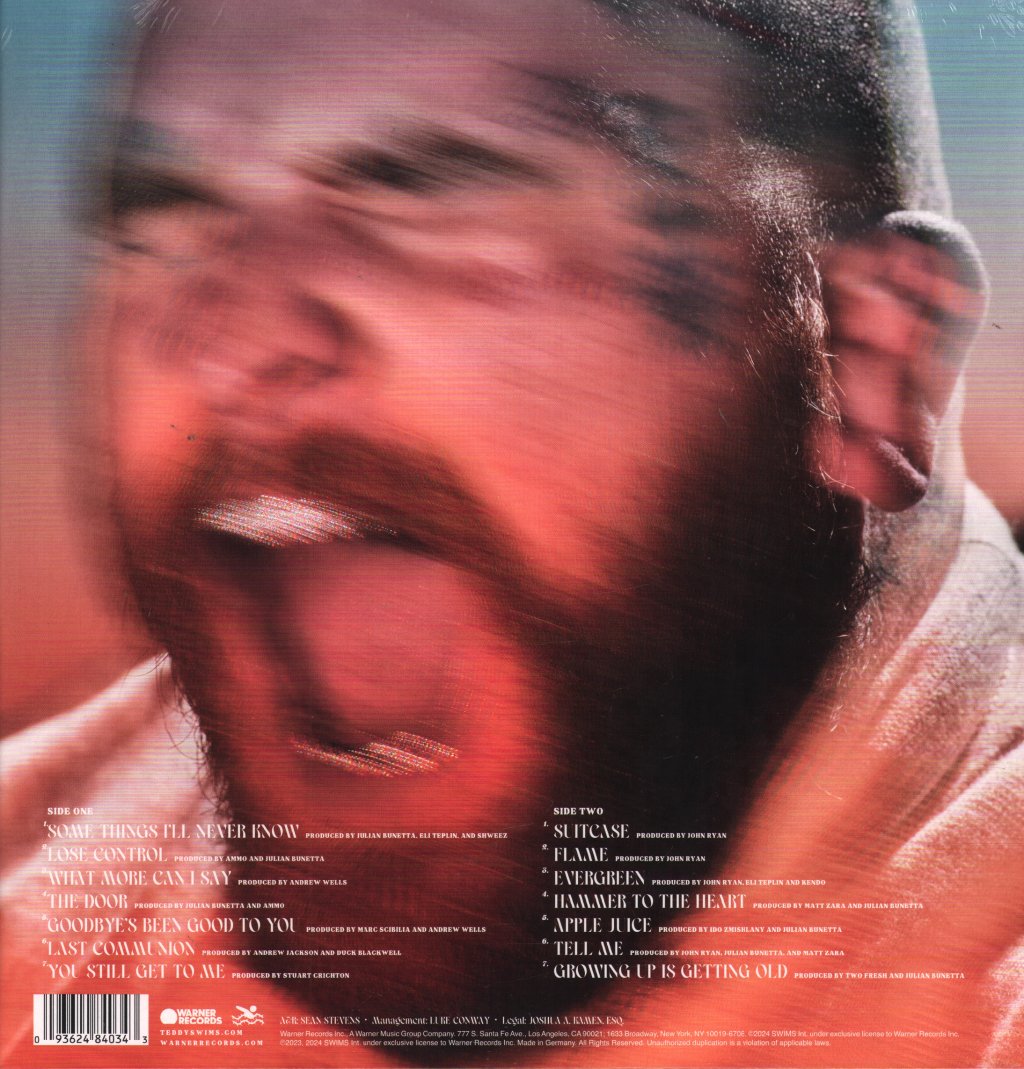 Teddy Swims - I've Tried Everything But Therapy (Part 1.5) (Black Friday 2024) - Lp