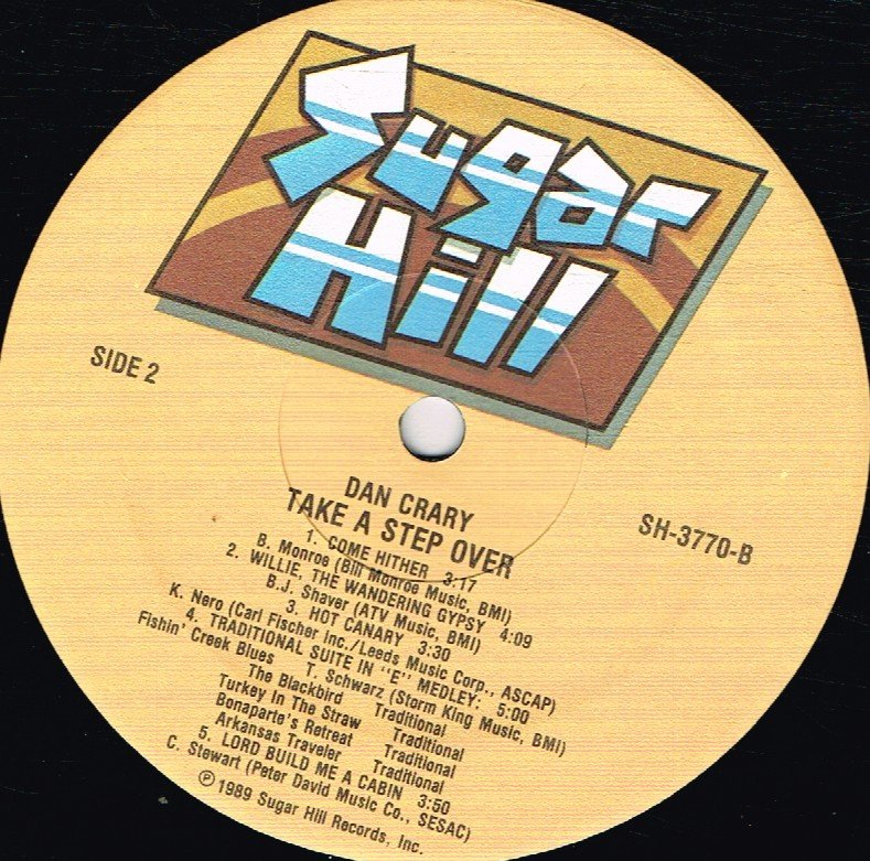 Dan Crary - Take A Step Over - Lp