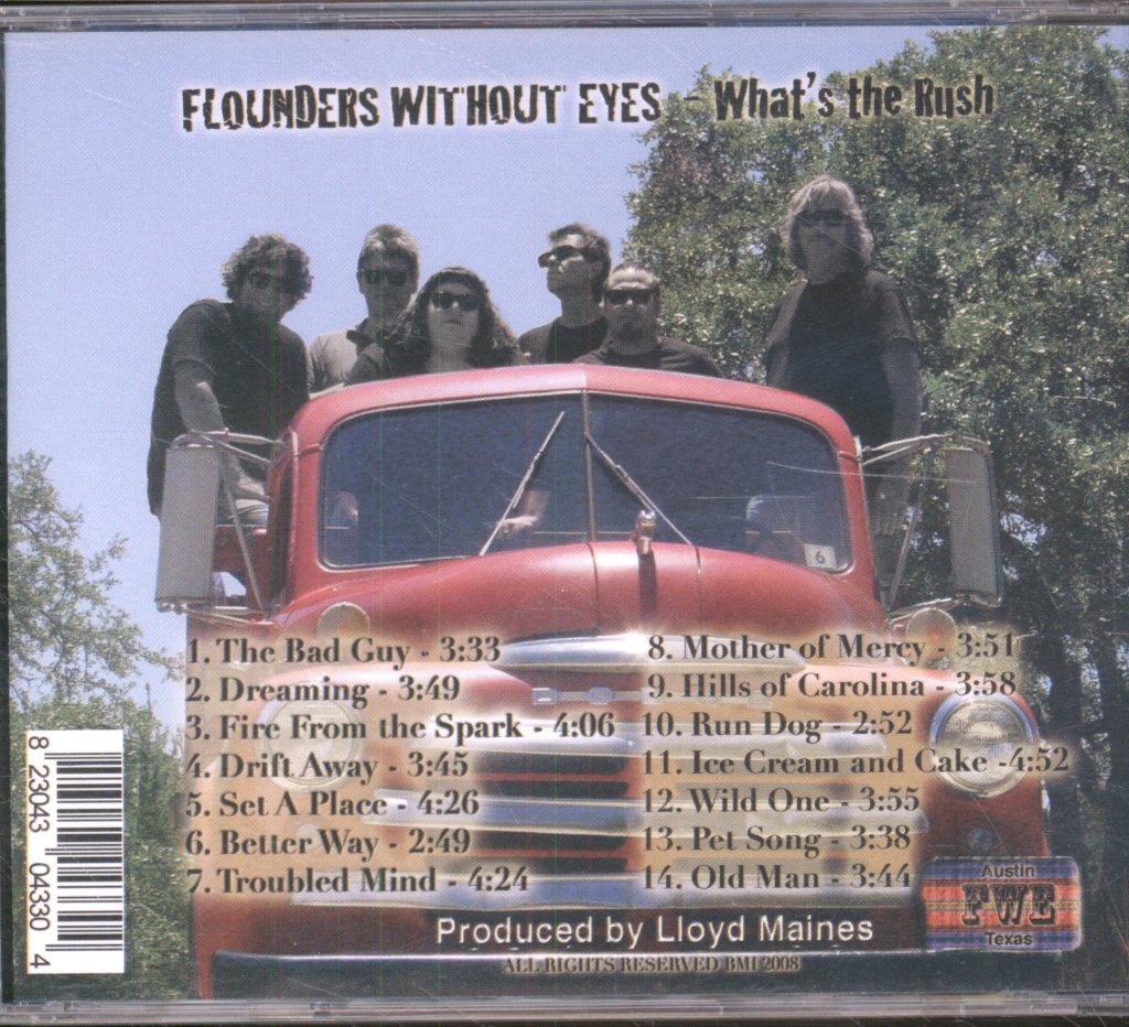 Flounders Without Eyes - What's The Rush - Cd