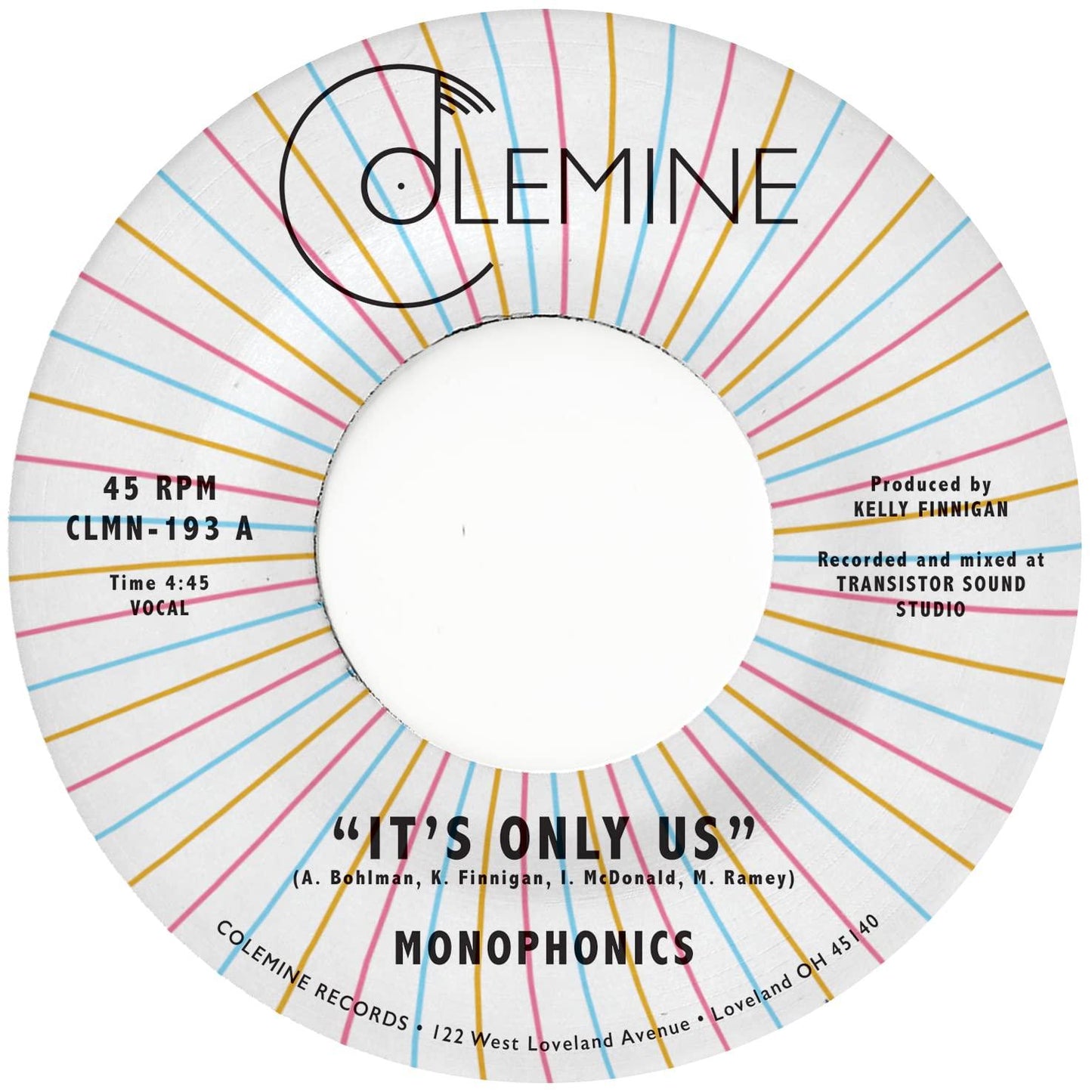 Monophonics - It's Only Us - 7 Inch