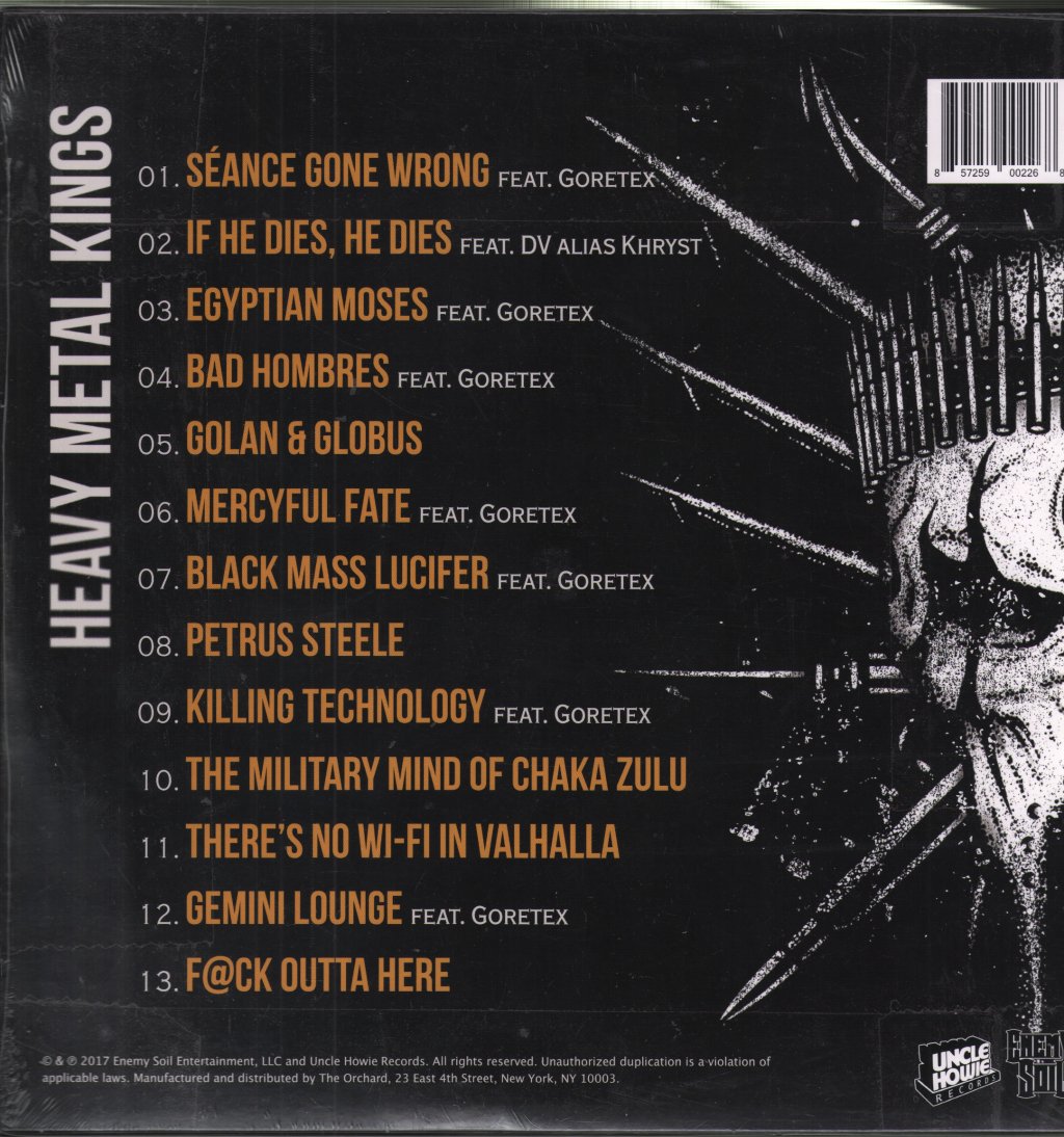 Heavy Metal Kings - Black God White Devil - Double Lp