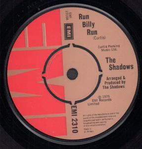 Shadows - Run Billy Run - 7 Inch