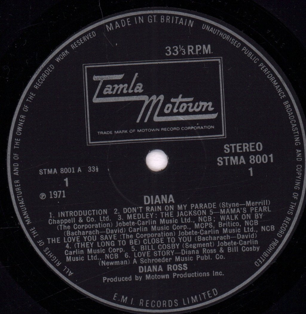Diana Ross - Diana - Lp