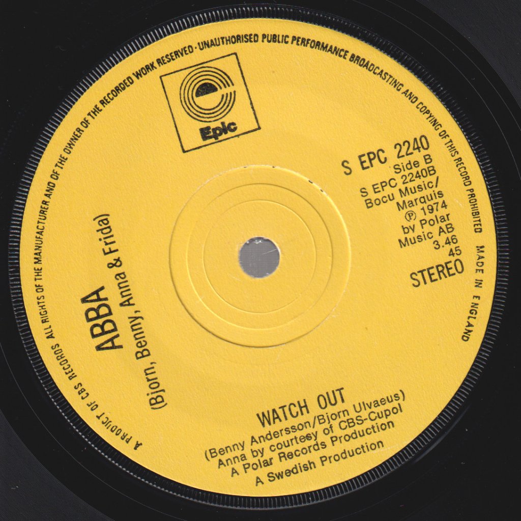 ABBA - Waterloo - 7 Inch