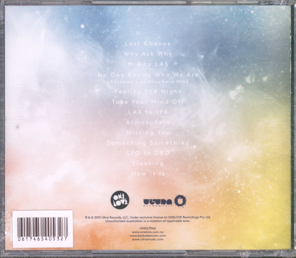 Kaskade - Atmosphere - Cd