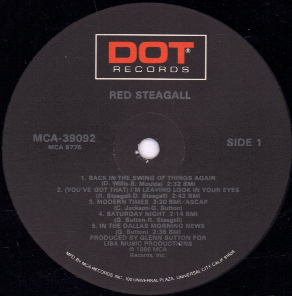 Red Steagall - Red Steagall - Lp