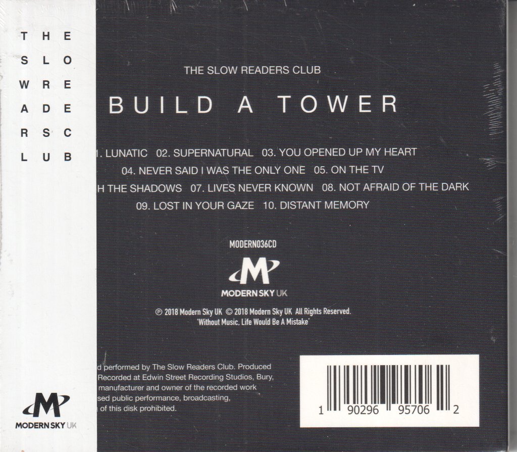 Slow Readers Club - Build A Tower - Cd