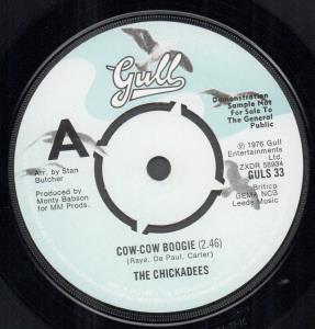 Chickadees - Cow-Cow Boogie - 7 Inch