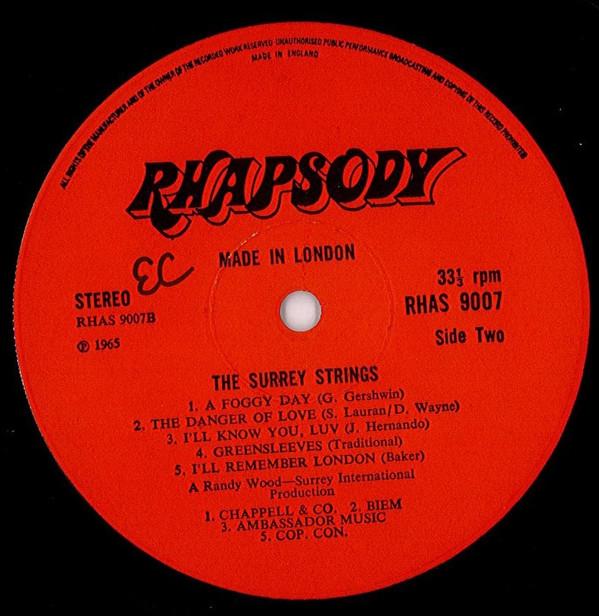 Surrey Strings - Made In London - Lp