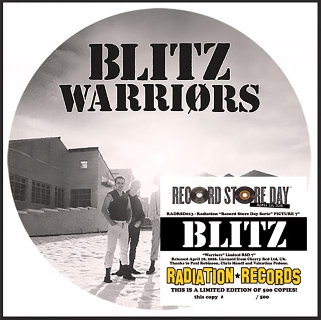 Blitz - Warriors/Youth (Limited Edition) (Picture Disc) - 7 Inch