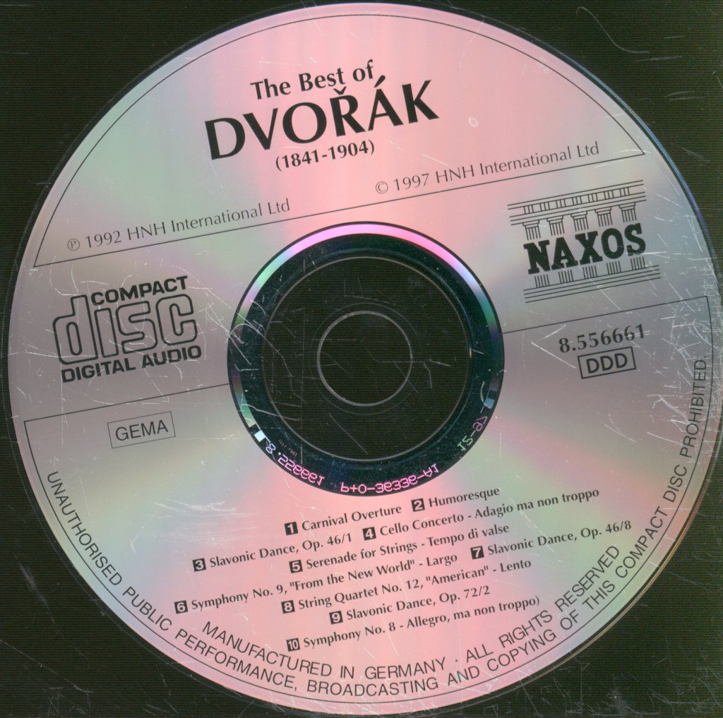 Various Artists - Best Of Dvořák - Cd