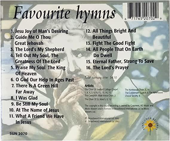 Various Artists - Favourite Hymns - Cd