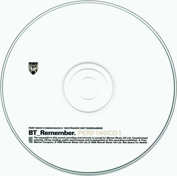 Bt - Remember - Cd
