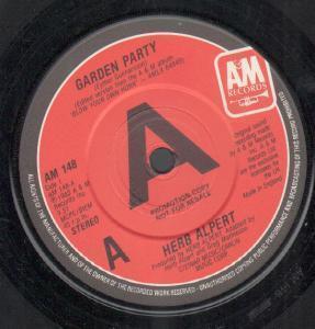 Herb Alpert - Garden Party - 7 Inch