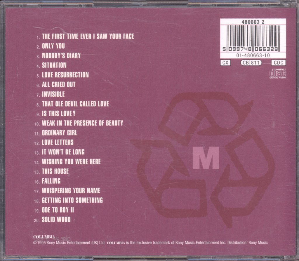 Alison Moyet - Singles - Cd