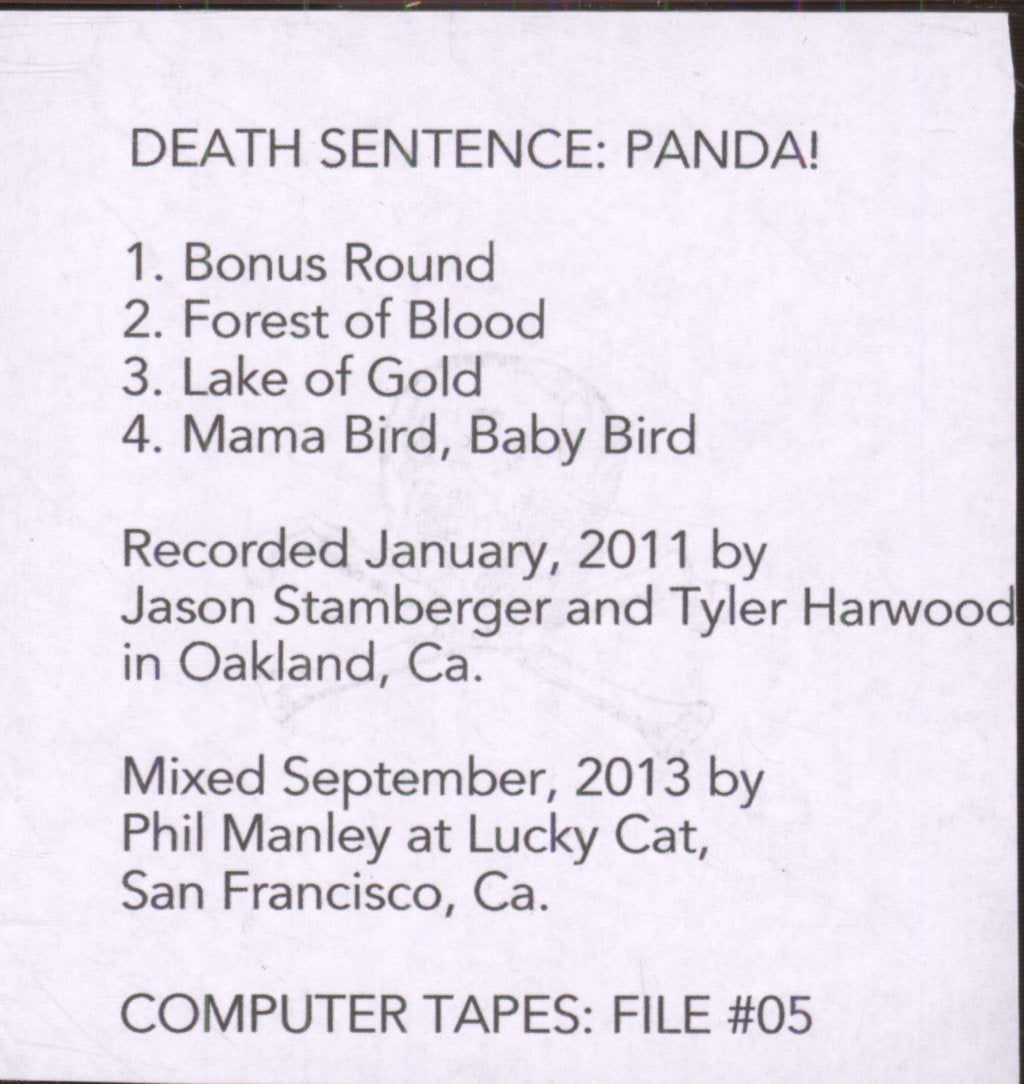 Death Sentence: Panda! - File #05 - Cdr
